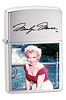 Marilyn Monroe Zippo Lighter - Chrome
